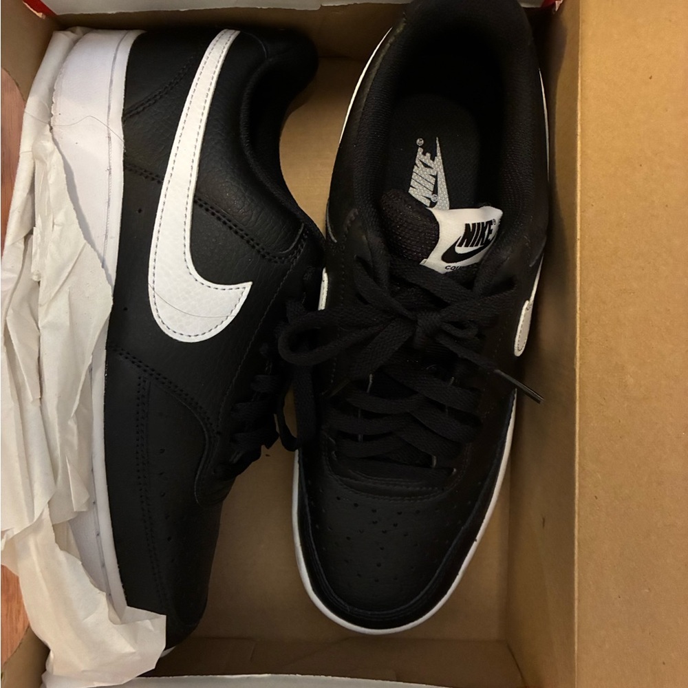 Nike Black and White Classic Sneakers